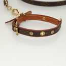 LOUIS VUITTON Monogram Corie Baxter PM/Less Baxter Dog Leash M69083 Auth SW1032-13