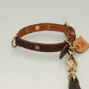 LOUIS VUITTON Monogram Corie Baxter PM/Less Baxter Dog Leash M69083 Auth SW1032-2