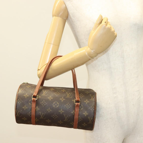 LOUIS VUITTON Monogram Papillon 26 Hand Bag M51386 LV Auth SW1035