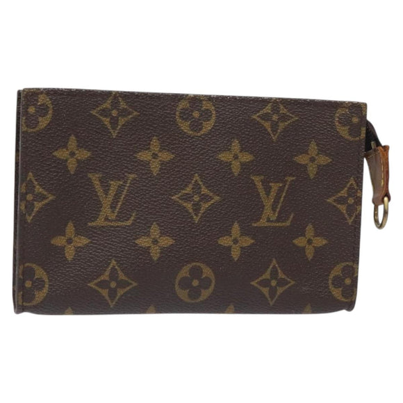 LOUIS VUITTON Monogram Bucket PM Accessory Pouch LV Auth SW1044