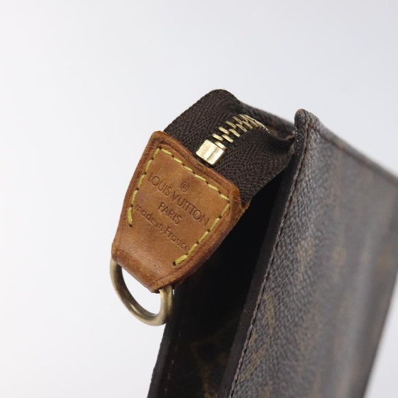 LOUIS VUITTON Monogram Bucket PM Accessory Pouch LV Auth SW1044