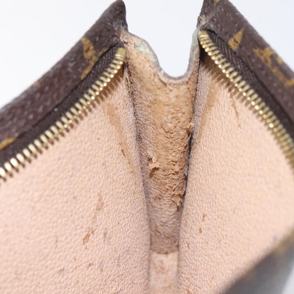 LOUIS VUITTON Monogram Bucket PM Accessory Pouch LV Auth SW1044