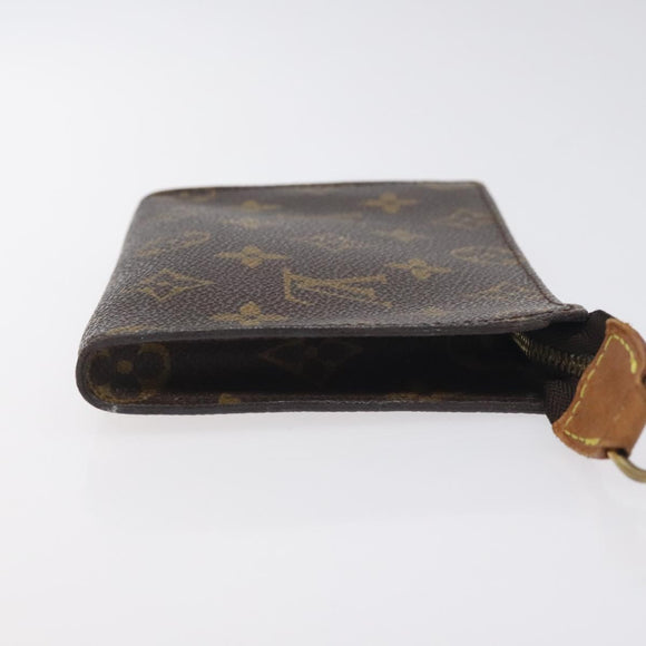 LOUIS VUITTON Monogram Bucket PM Accessory Pouch LV Auth SW1044
