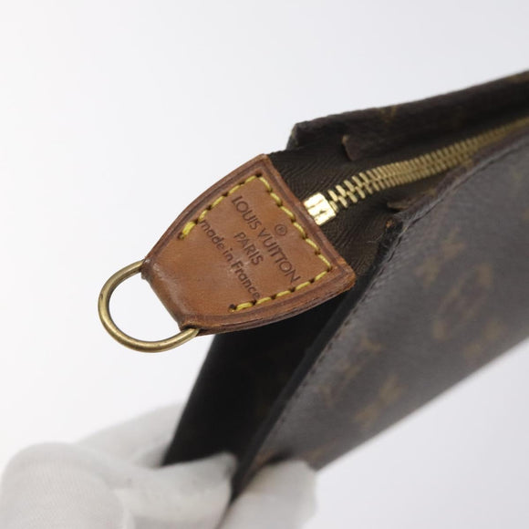 LOUIS VUITTON Monogram Bucket GM Accessory Pouch LV Auth SW1045