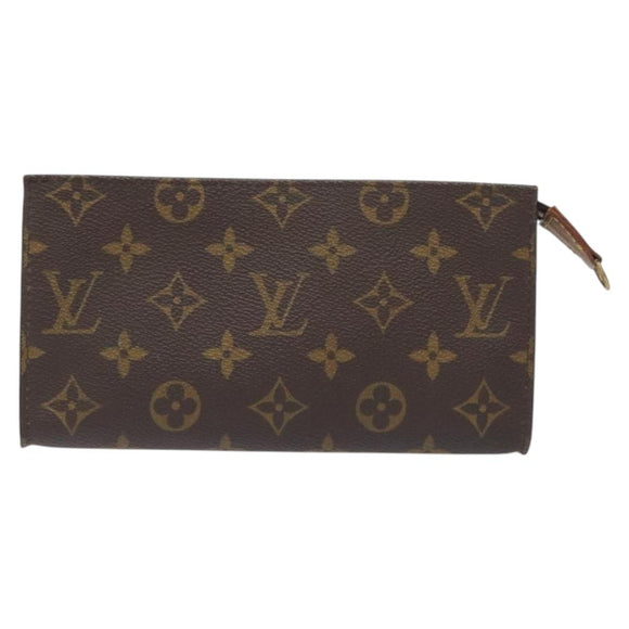 LOUIS VUITTON Monogram Bucket GM Accessory Pouch LV Auth SW1045