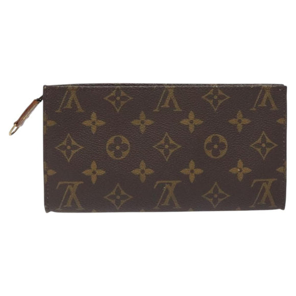 LOUIS VUITTON Monogram Bucket GM Accessory Pouch LV Auth SW1045