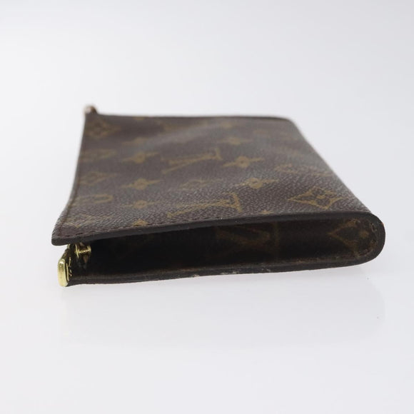 LOUIS VUITTON Monogram Bucket GM Accessory Pouch LV Auth SW1045