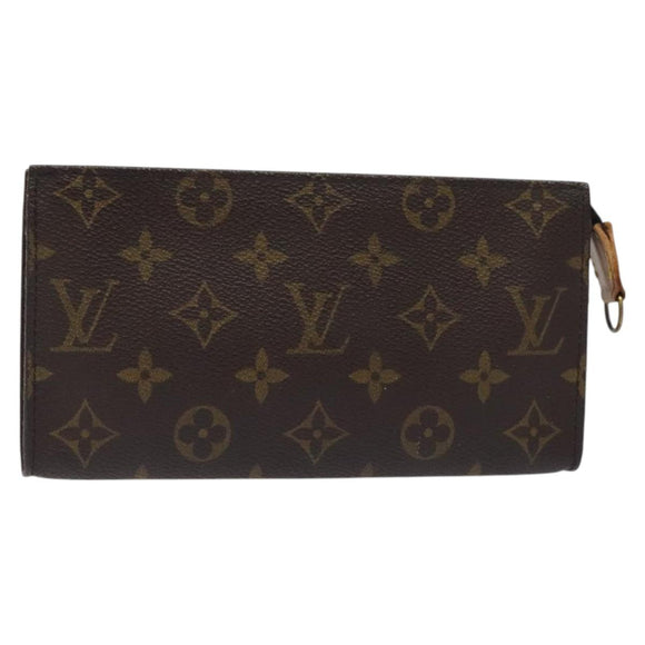 LOUIS VUITTON Monogram Bucket GM Accessory Pouch LV Auth SW1046