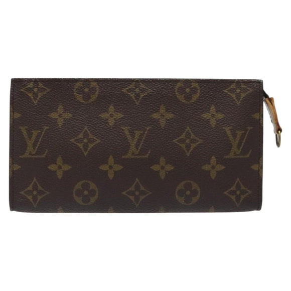 LOUIS VUITTON Monogram Bucket GM Accessory Pouch LV Auth SW1046