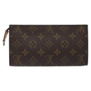 LOUIS VUITTON Monogram Bucket GM Accessory Pouch LV Auth SW1046-2