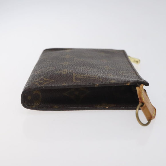 LOUIS VUITTON Monogram Bucket GM Accessory Pouch LV Auth SW1046