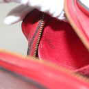 LOUIS VUITTON Epi Dauphine PM Pouch Castilian Red M48447 LV Auth SW1047-12