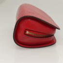 LOUIS VUITTON Epi Dauphine PM Pouch Castilian Red M48447 LV Auth SW1047-3
