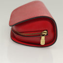 LOUIS VUITTON Epi Dauphine PM Pouch Castilian Red M48447 LV Auth SW1047-4