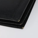 SAINT LAURENT Shoulder Bag Leather Black Auth sw105-15