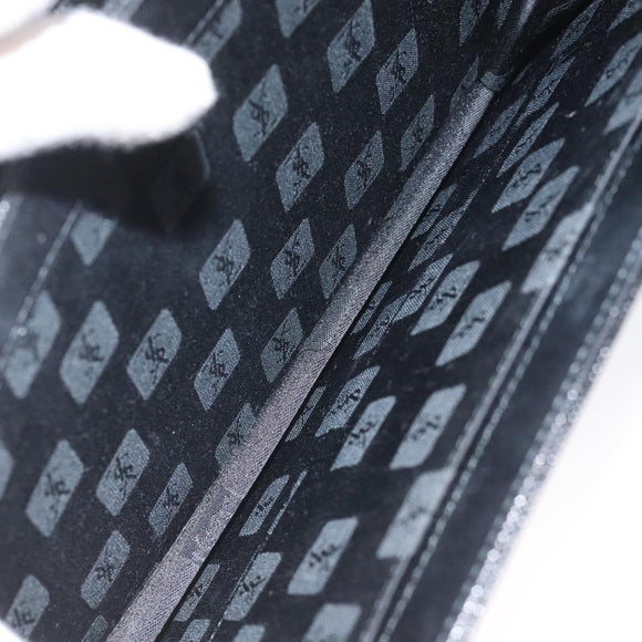 SAINT LAURENT Shoulder Bag Leather Black Auth sw105