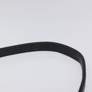 SAINT LAURENT Shoulder Bag Leather Black Auth sw105-8