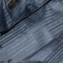 PRADA Chain Hand Bag Nylon Black Gold Auth SW1053-18