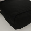 PRADA Pouch Nylon Black Silver Auth SW1056-16