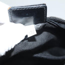 PRADA Pouch Nylon Black Silver Auth SW1056-12