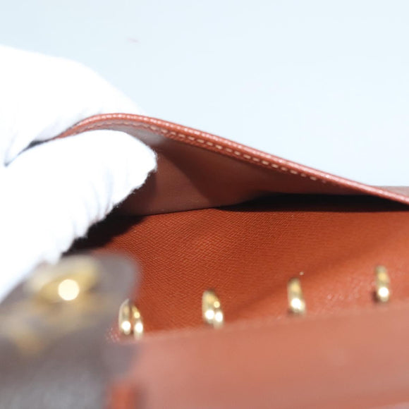 LOUIS VUITTON Monogram Agenda PM Day Planner Cover R20005 LV Auth SW1058