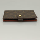 LOUIS VUITTON Monogram Agenda PM Day Planner Cover R20005 LV Auth SW1058-3