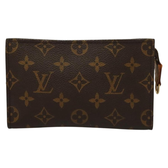 LOUIS VUITTON Monogram Bucket PM Accessory Pouch LV Auth SW1059