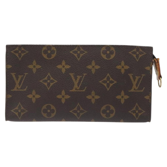 LOUIS VUITTON Monogram Bucket GM Accessory Pouch LV Auth SW1060