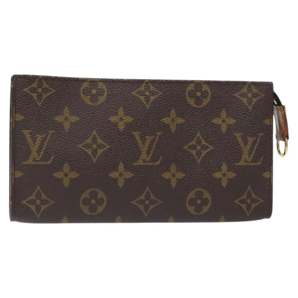 LOUIS VUITTON Monogram Bucket GM Accessory Pouch LV Auth SW1061
