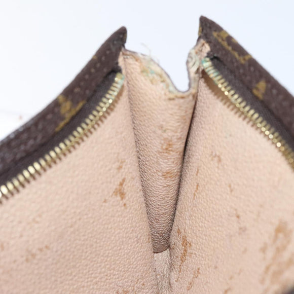 LOUIS VUITTON Monogram Bucket GM Accessory Pouch LV Auth SW1061