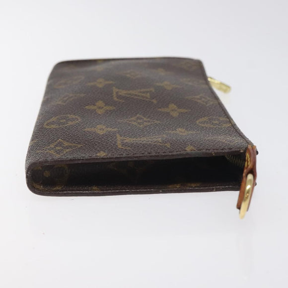 LOUIS VUITTON Monogram Bucket GM Accessory Pouch LV Auth SW1061