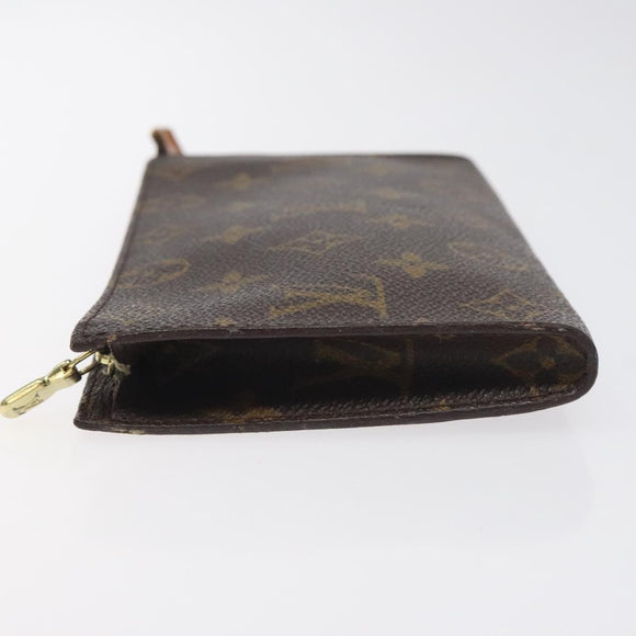 LOUIS VUITTON Monogram Bucket GM Accessory Pouch LV Auth SW1061