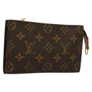 LOUIS VUITTON Monogram Bucket PM Accessory Pouch LV Auth SW1063-1