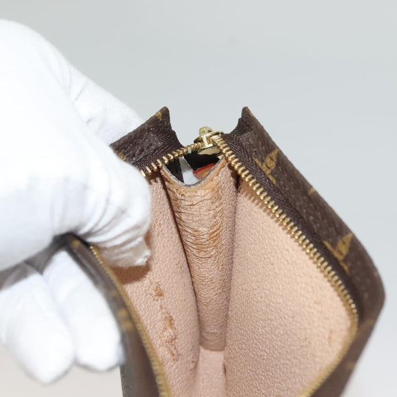 LOUIS VUITTON Monogram Bucket PM Accessory Pouch LV Auth SW1063