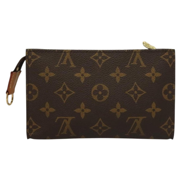 LOUIS VUITTON Monogram Bucket PM Accessory Pouch LV Auth SW1063