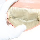 CHANEL COCO Mark Wallet Canvas Pink Gold CC Auth SW1068-18