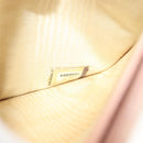 CHANEL COCO Mark Wallet Canvas Pink Gold CC Auth SW1068-19