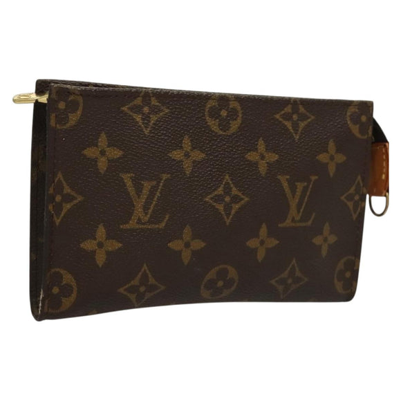 LOUIS VUITTON Monogram Bucket PM Accessory Pouch LV Auth SW1069