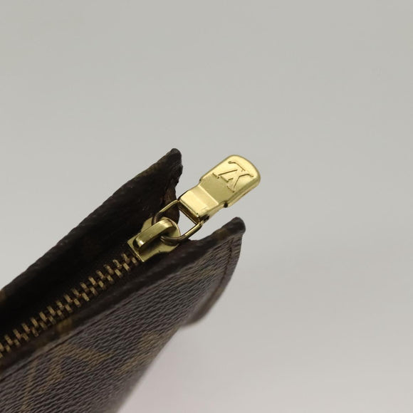 LOUIS VUITTON Monogram Bucket PM Accessory Pouch LV Auth SW1069
