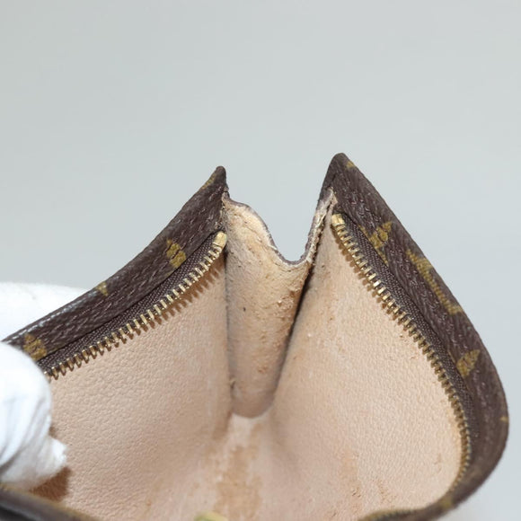 LOUIS VUITTON Monogram Bucket PM Accessory Pouch LV Auth SW1069