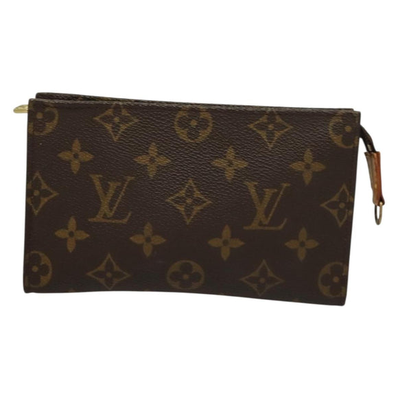 LOUIS VUITTON Monogram Bucket PM Accessory Pouch LV Auth SW1069