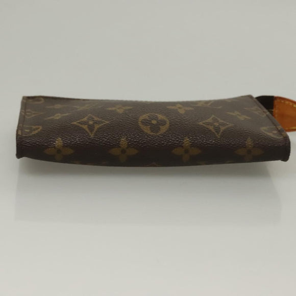 LOUIS VUITTON Monogram Bucket PM Accessory Pouch LV Auth SW1069