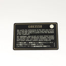 CHANEL COCO Mark Wallet Caviar Skin Black CC Auth SW1075-12