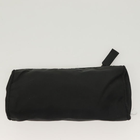 PRADA Pouch Nylon 2Set Black Auth SW1078