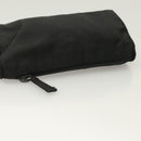 PRADA Pouch Nylon 2Set Black Auth SW1078-12