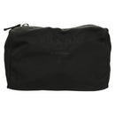 PRADA Pouch Nylon 2Set Black Auth SW1078-2