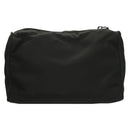 PRADA Pouch Nylon 2Set Black Auth SW1078-3
