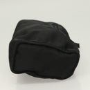 PRADA Pouch Nylon 2Set Black Auth SW1078-4