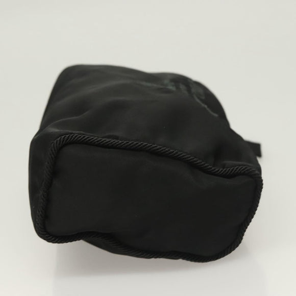 PRADA Pouch Nylon 2Set Black Auth SW1078