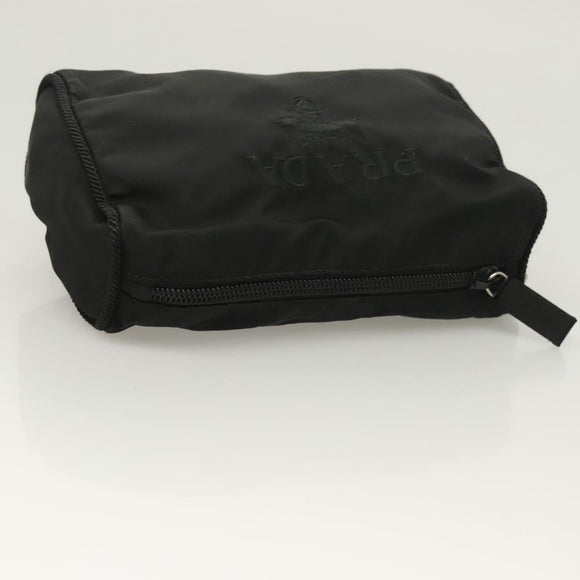 PRADA Pouch Nylon 2Set Black Auth SW1078